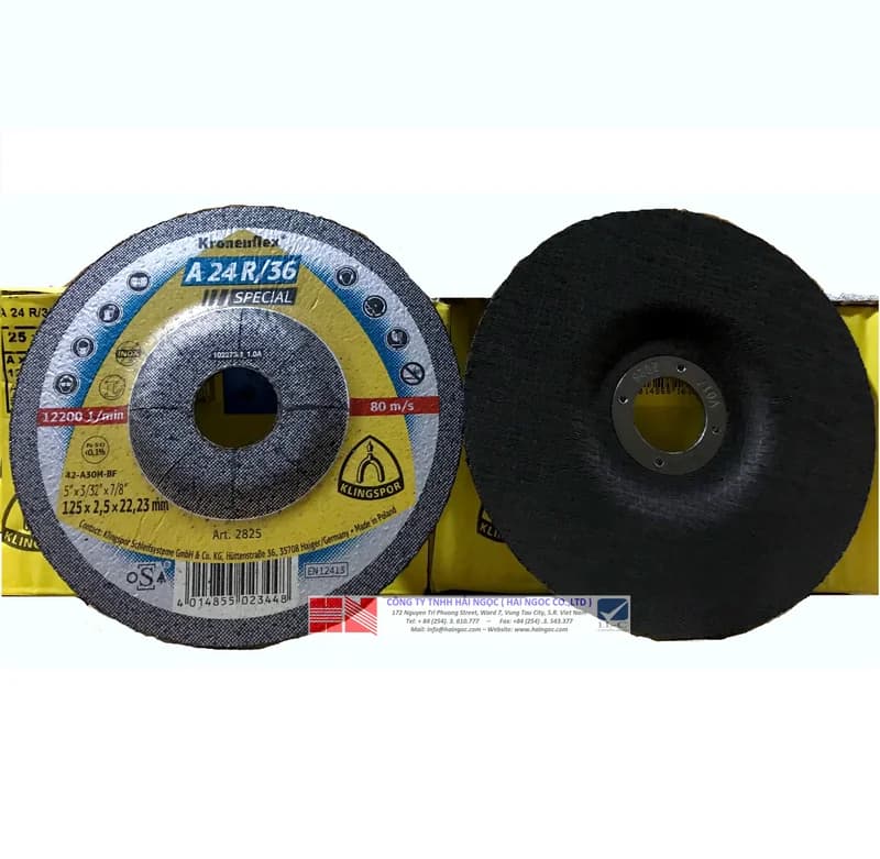 Đá cắt inox 125mm (A 24 R/36 Special) – Klingspor