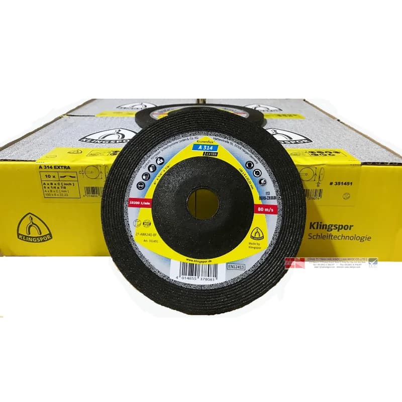 Đá mài 150mm (A314 Extra) – Klingspor
