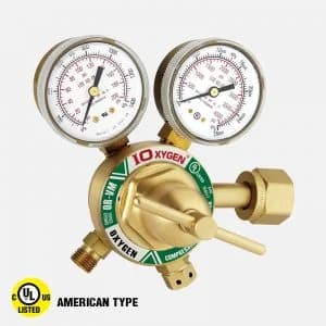 Đồng hồ Oxy/Gas – Morris/Taiwan – VM Series Regulator VICTOR® Style Single Stage with 2 Gauges